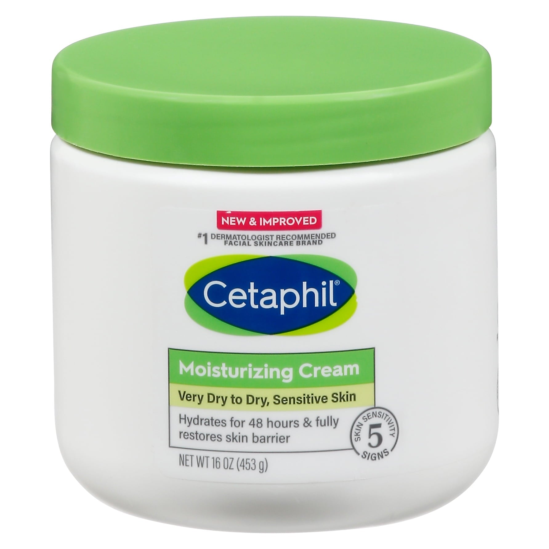Cetaphil Moisturizing Cream Very Dry To Dry Sensitive Skin 453g - sheesha