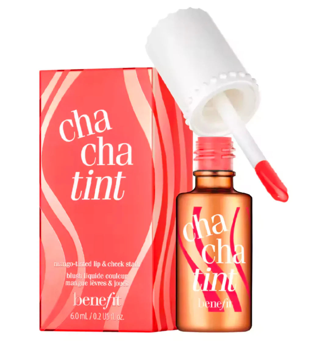 Benefit Cha Cha Mango Tinted Lip and Cheek Stain 6ml - sheesha