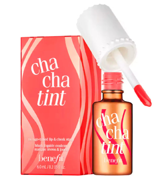 Benefit Cha Cha Mango Tinted Lip and Cheek Stain 6ml - sheesha