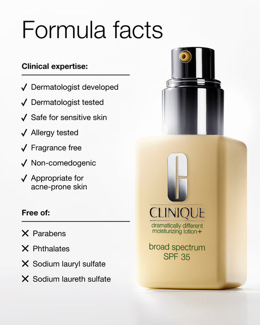 Clinique Dramatically Different Moisturizing Lotion – Very Dry to Dry Combination (125ml) - sheesha