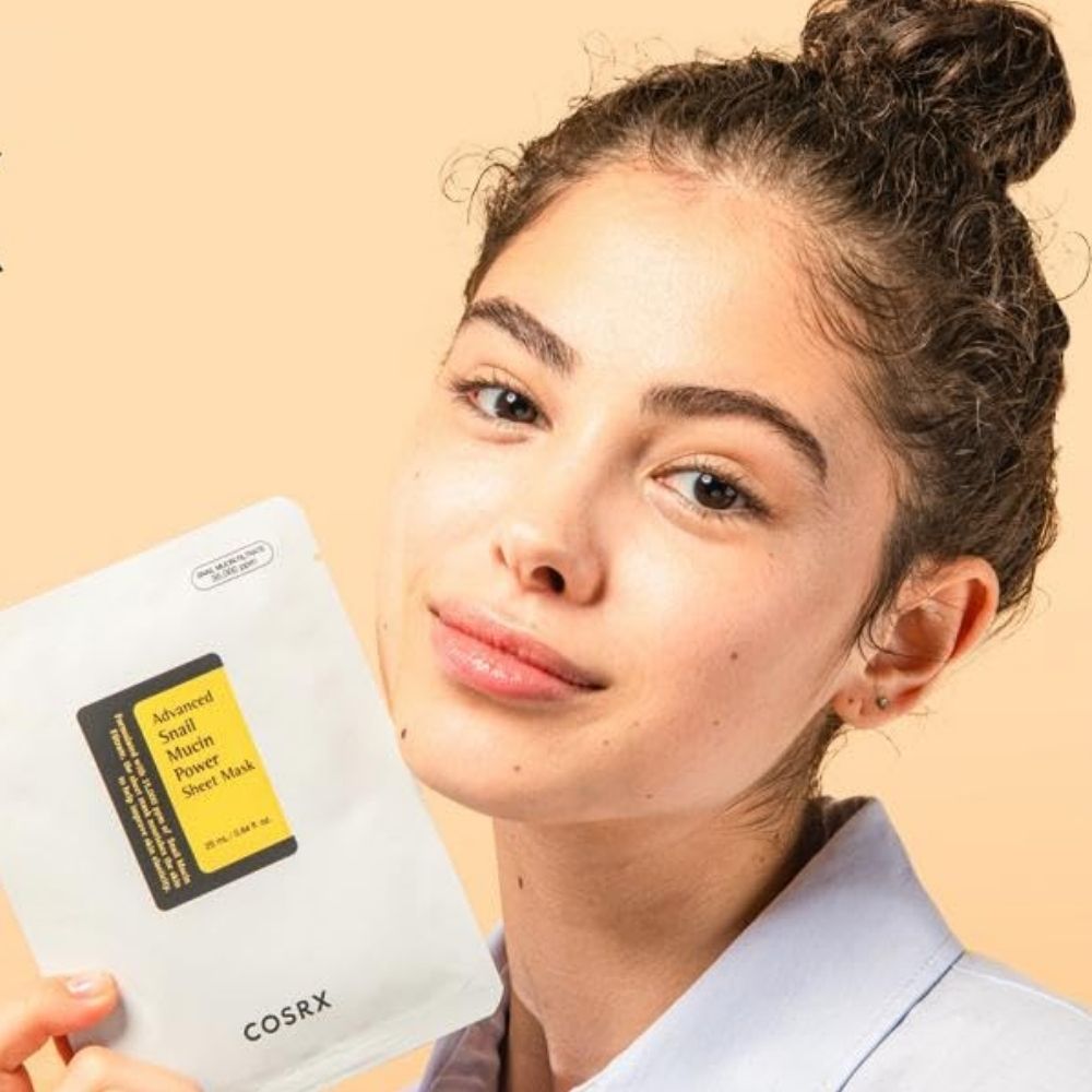 Cosr X Advanced Snail Mucin Power Sheet Mask - sheesha