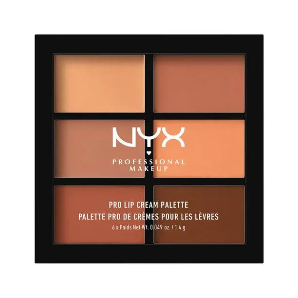 NYX Pro Lip Cream Palette
