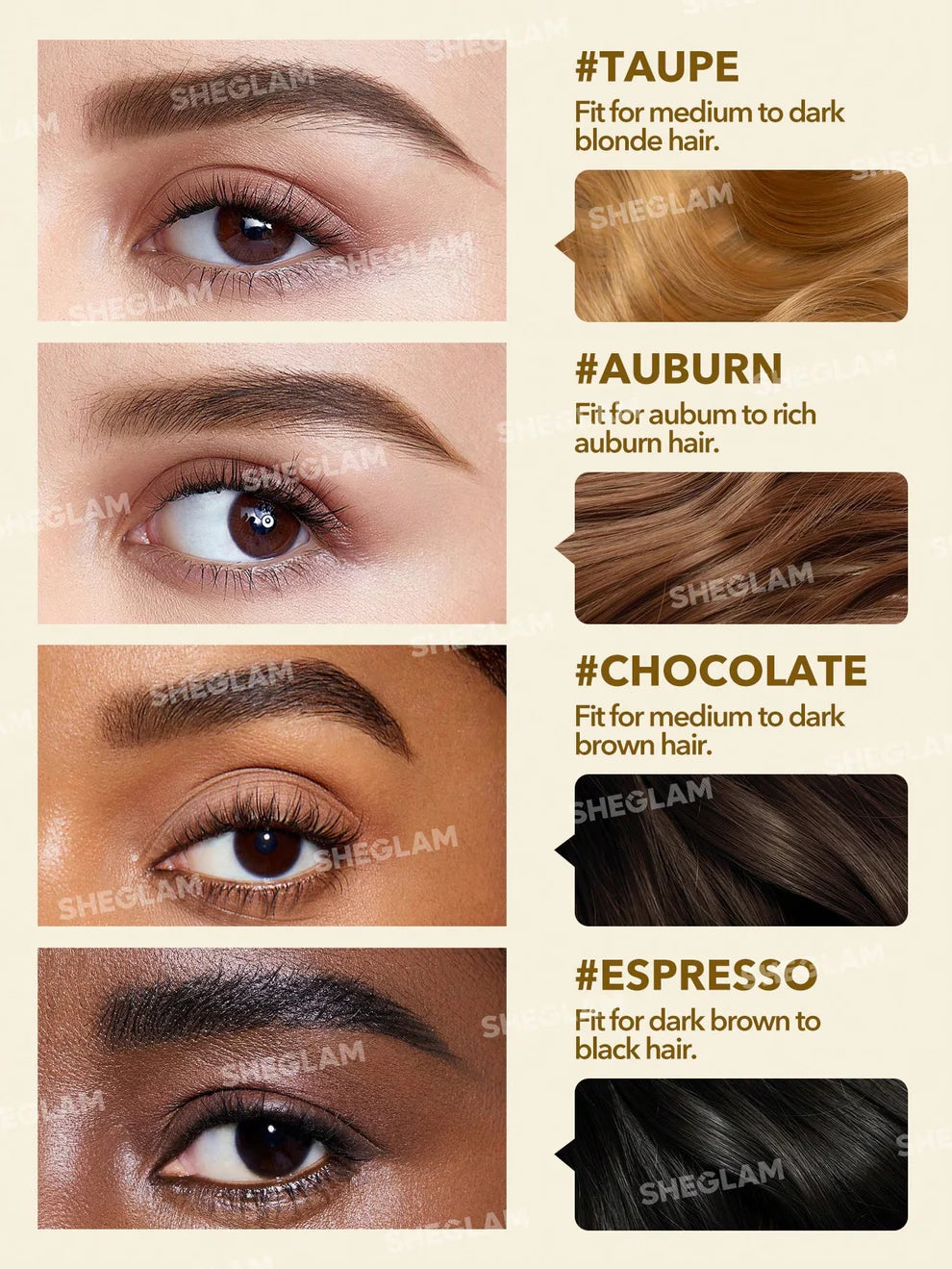 Sheglam Genius Eyebrow Stamp - sheesha