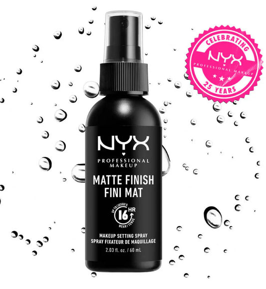 NYX Professional Matte Finish Makeup Setting Spray 60ml - sheesha