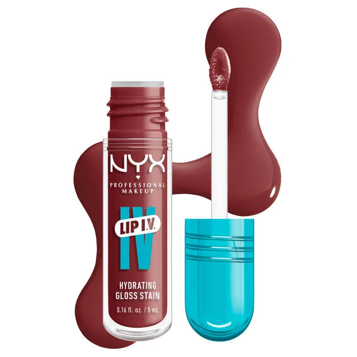 NYX Lip I.V. Hydrating Lip Gloss Stain - sheesha