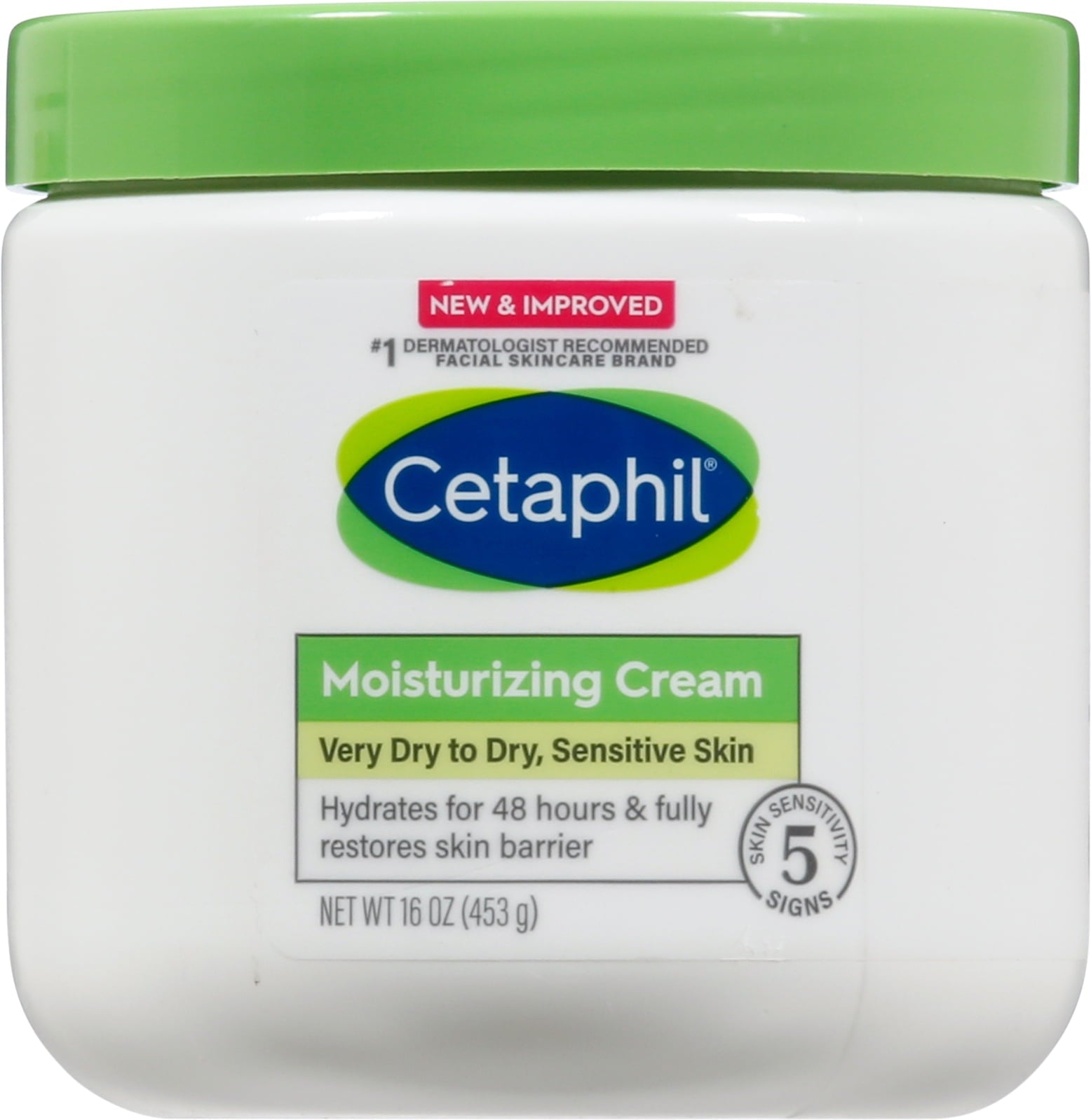 Cetaphil Moisturizing Cream Very Dry To Dry Sensitive Skin 453g - sheesha