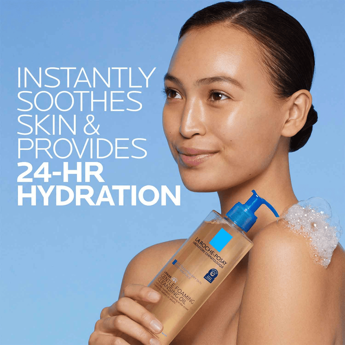La Roche Posay Lipikar Gentle Foaming Cleansing Oil 400ml - sheesha