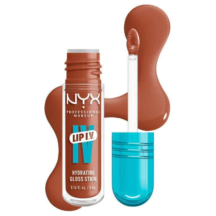 NYX Lip I.V. Hydrating Lip Gloss Stain - sheesha