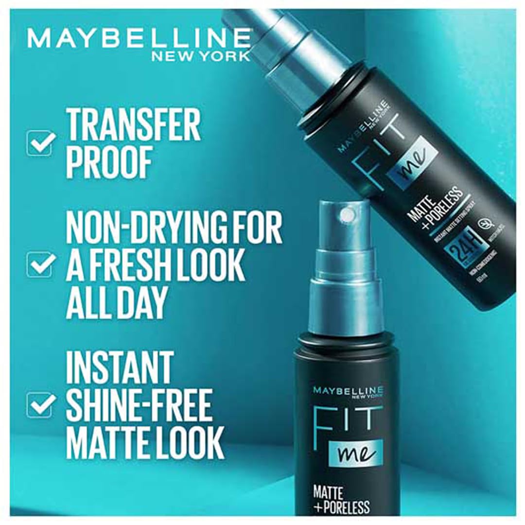 Maybelline Fit Me Matte + Poreless Setting Spray 60Ml - sheesha