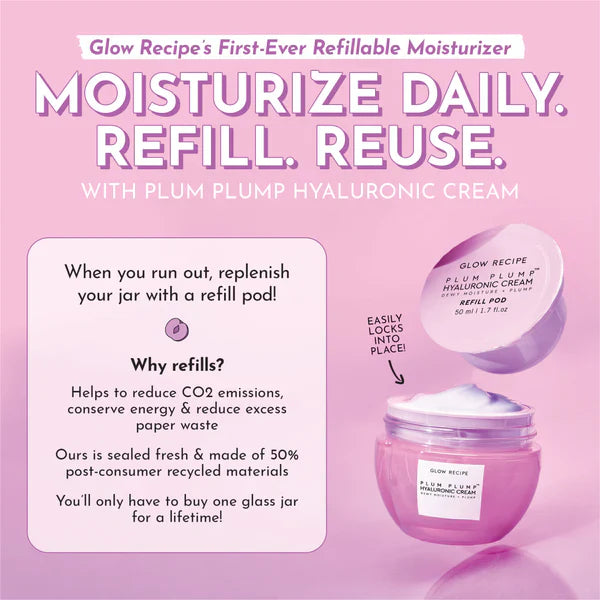 Glow Recipe Plum Plump Hyaluronic Face Cream 50ml - sheesha