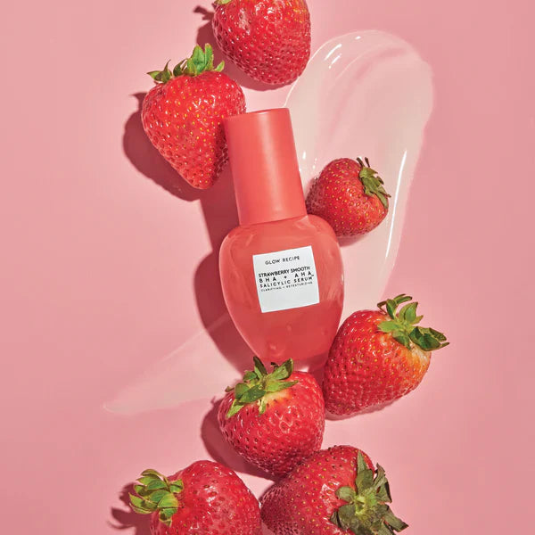 Glow Recipe Strawberry Smooth BHA + AHA Salicylic Acid Serum 30ml - sheesha