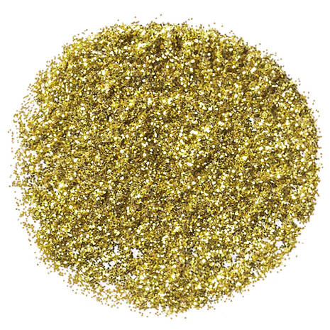 NYX Face and Body Glitter Gold Shade Swatch - Sheesha