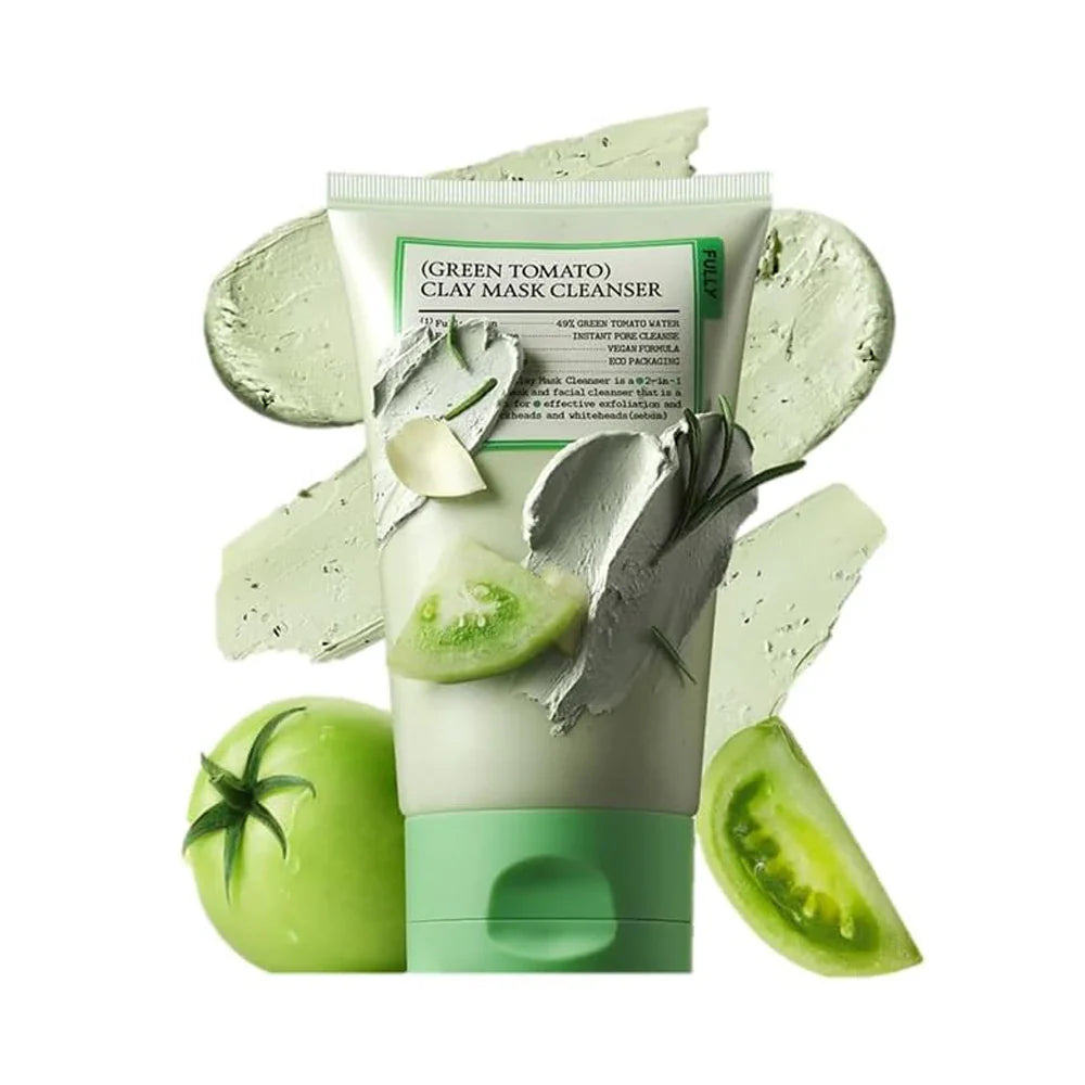 FULLY Green Tomato Clay Pack Cleanser 120ml - sheesha