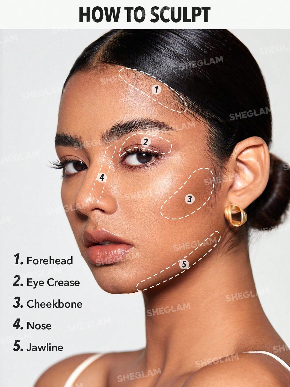 Sheglam Snatch 'N' Define bronzer and contour Stick - sheesha