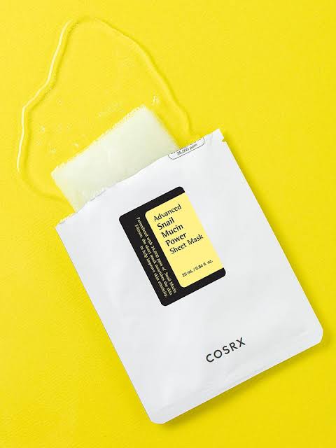 Cosr X Advanced Snail Mucin Power Sheet Mask - sheesha