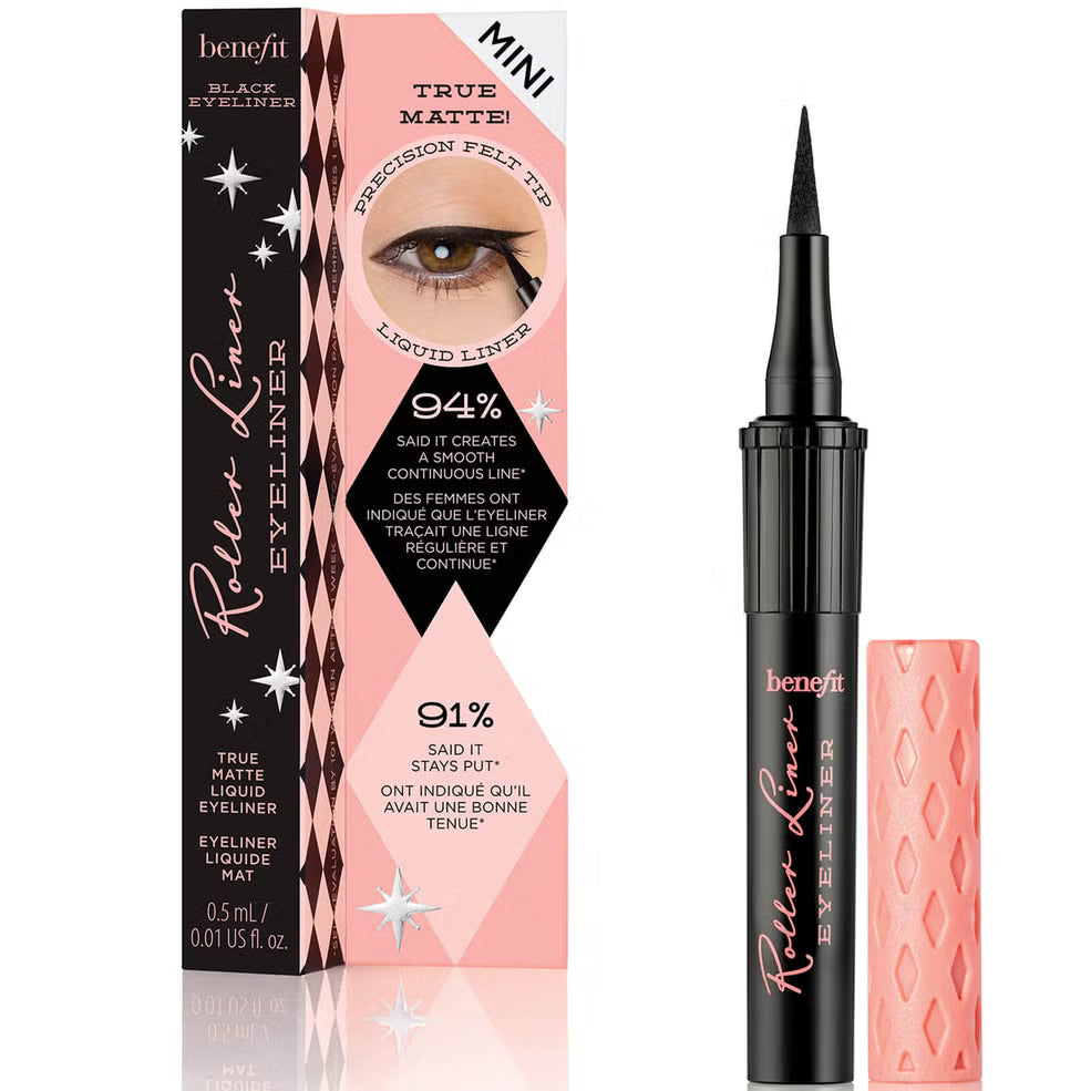 Benefit Roller Liner Black True Matte Liquid Eyeliner Mini