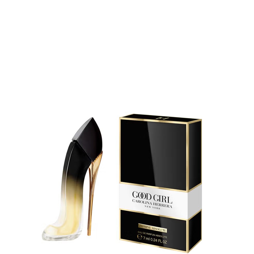 Carolina Herrera Good Girl Eau de Parfum Jasmine Absolute 7ml – Luxury Floral Oriental Perfume for Women Travel Size