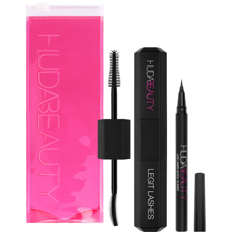 Huda Beauty Legit Eye Duo Set Mascara Plus Eyeliner