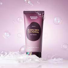 Eqqualberry Purple Rice Pore Cleanser 130g - Sheesha