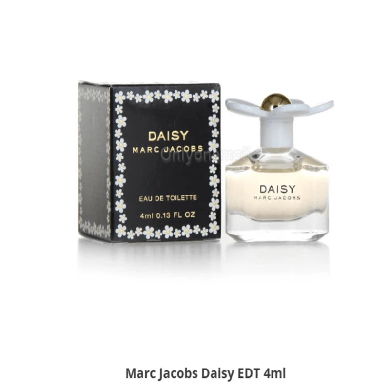 Marc Jacobs Daisy Eau de Toilette 4ml – Fresh Floral Perfume for Women Travel Size
