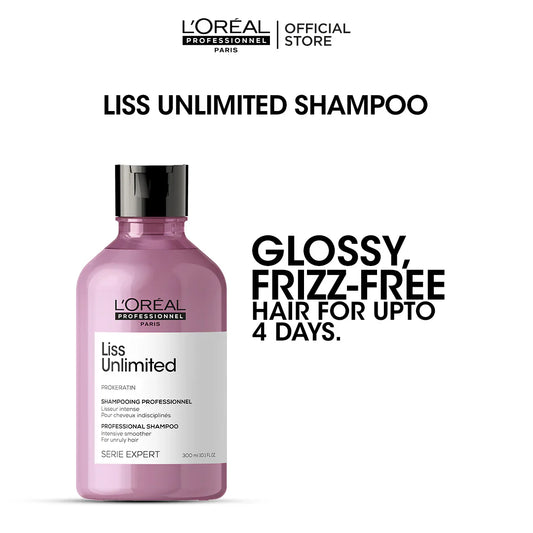Loreal Professional Liss Unlimited Prokeratin Shampoo 300ml - sheesha