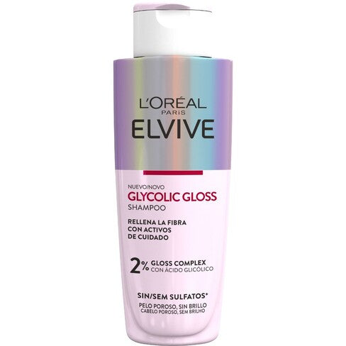 L'Oréal Elvive Glycolic Gloss Hair Shampoo 200ml - sheesha