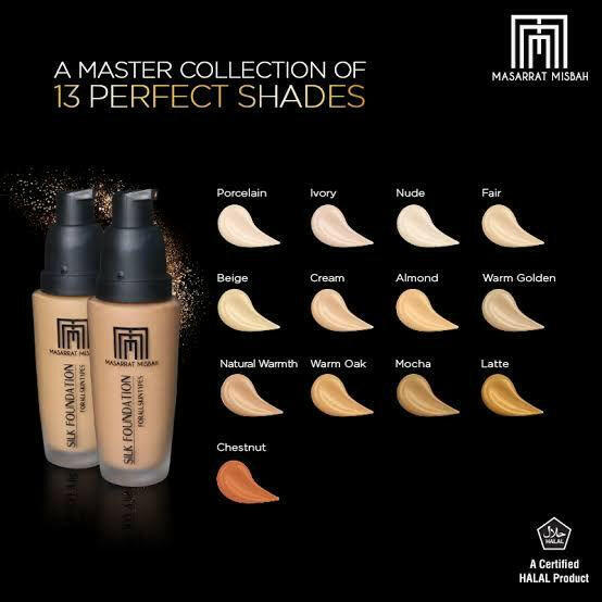 MM Masarrat Misbah Silk Foundation 35g - sheesha
