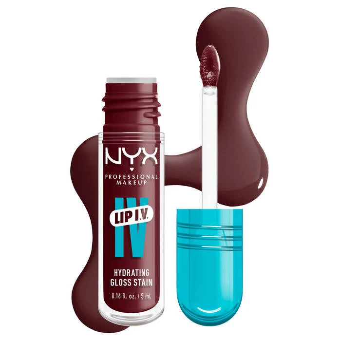 NYX Lip I.V. Hydrating Lip Gloss Stain - sheesha