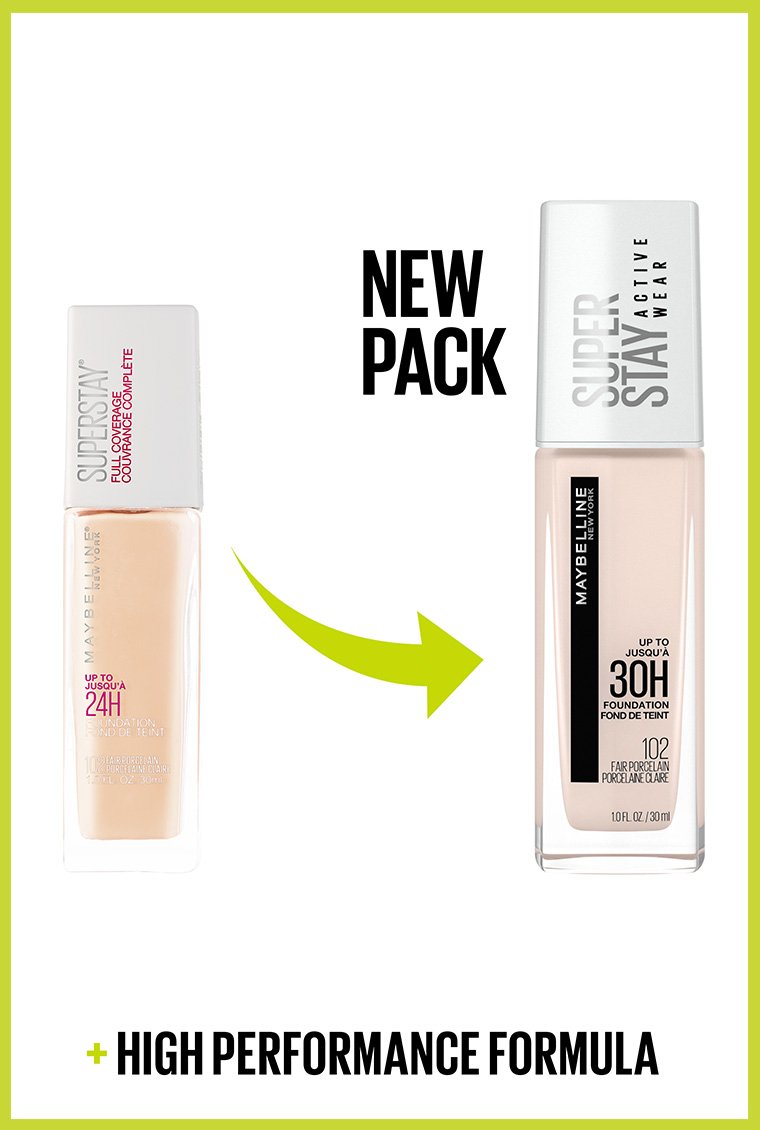 Maybelline Super Stay 30H Active Wear Foundation (USA Version) - sheesha