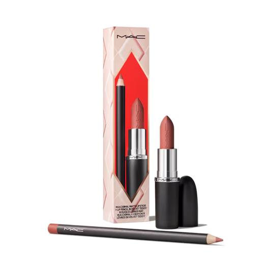 MAC Macximal Matte Lipstick + Lip Pencil in Velvet Teddy