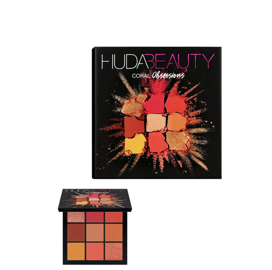 Coral obsessions eyeshadow palette by Hudabeauty - sheesha