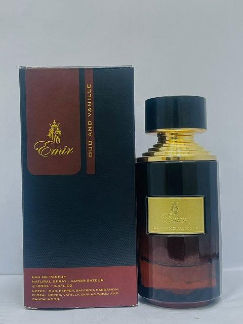 Oud And Vanille By Emir Eau De Parfum For Men Perfume 100ml - sheesha