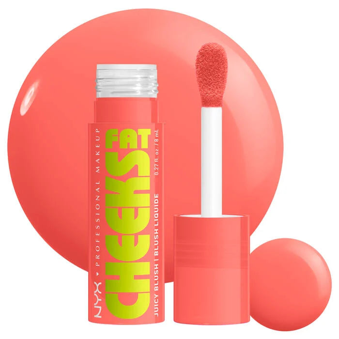 NYX Fat Cheeks Blush Papaya Plump Shade - Sheesha