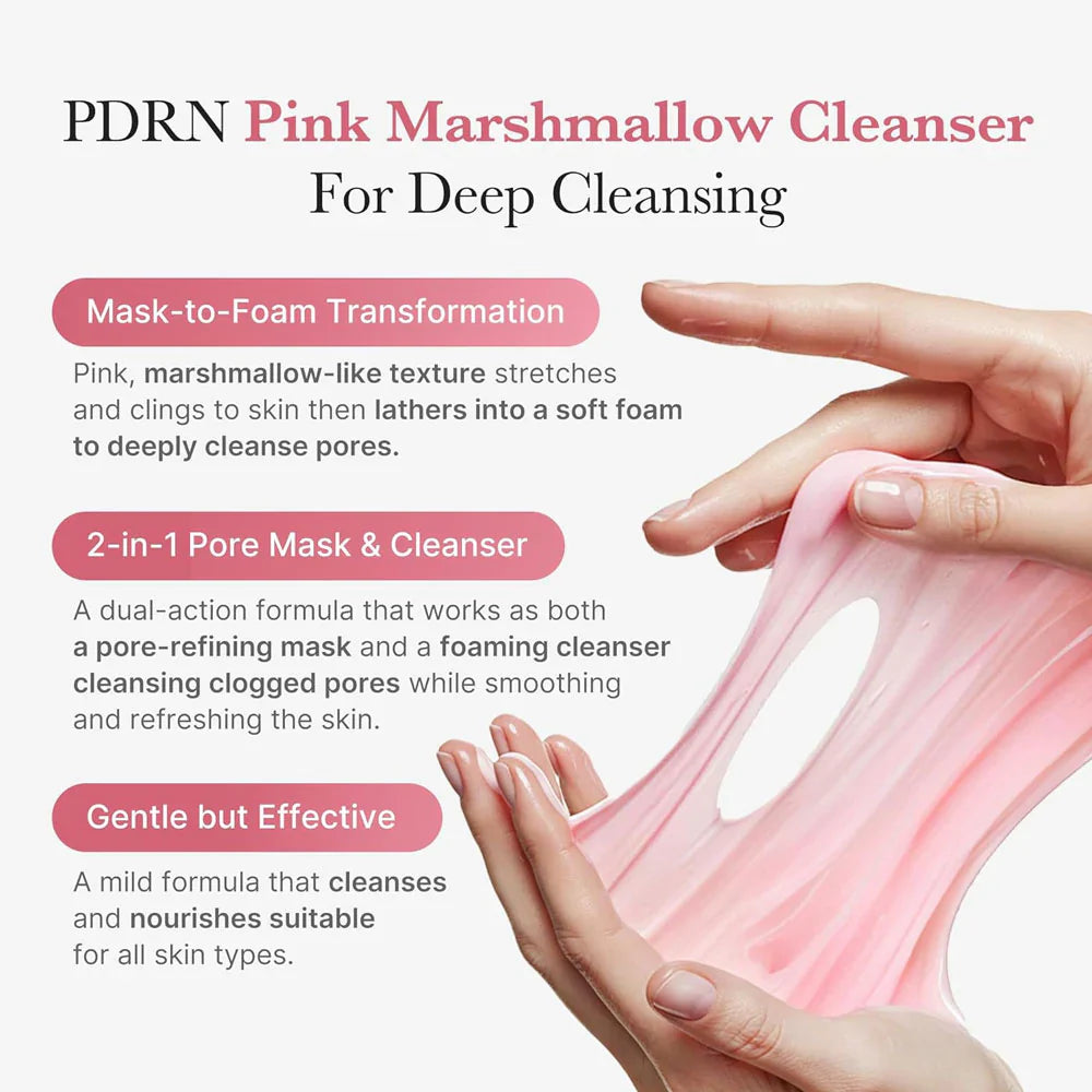 Medicube PDRN Pink Niacinamide Whip Cleanser 120g - sheesha
