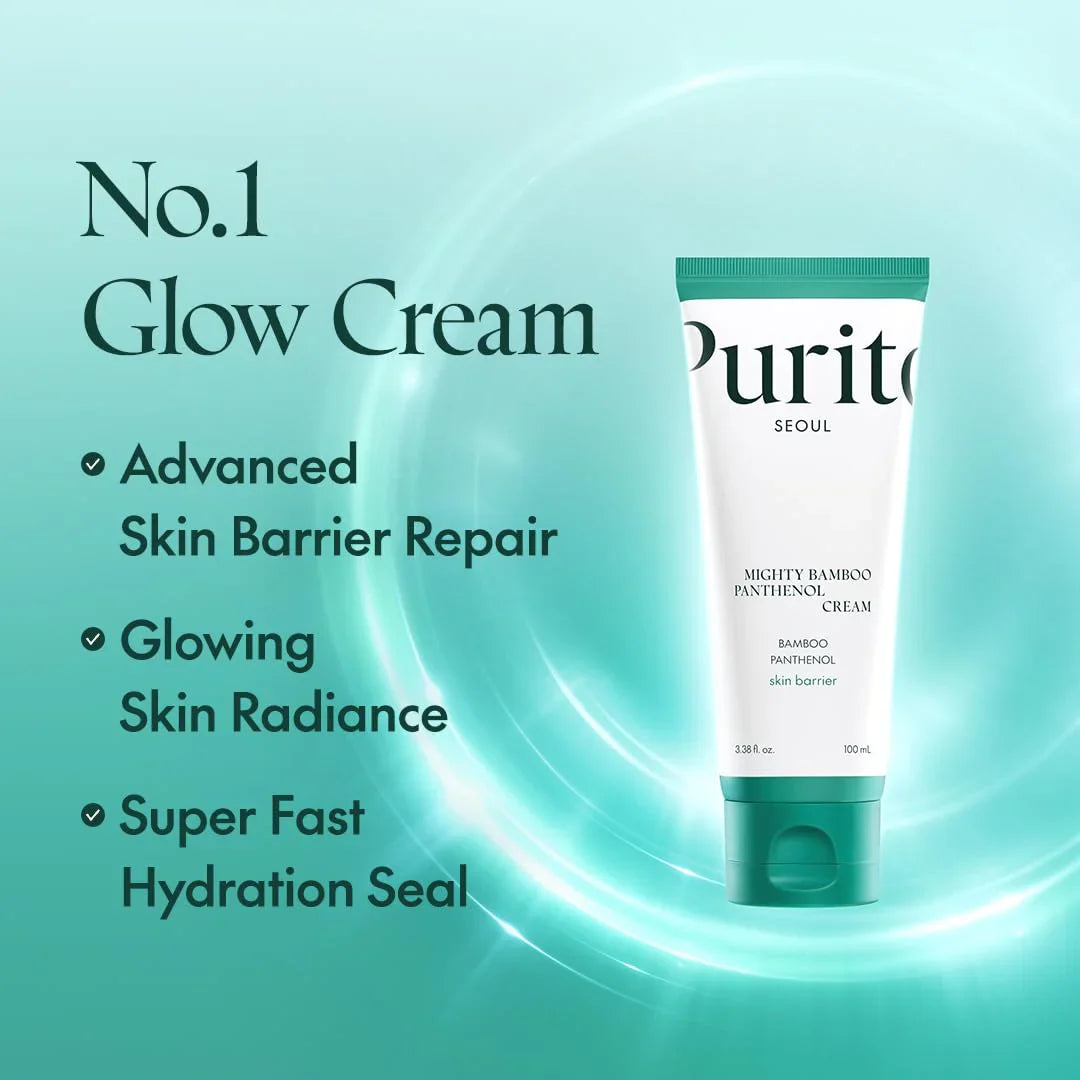Purito Mighty Bamboo Panthenol Cream 100Ml - sheesha