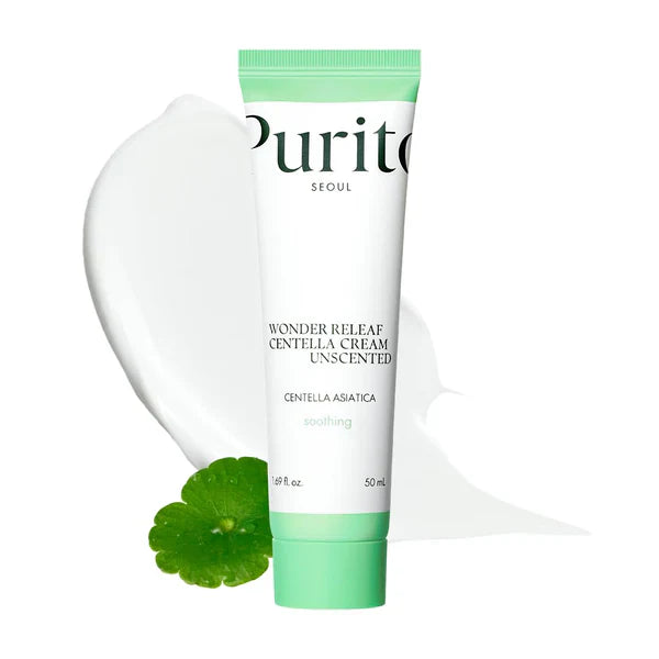 Purito Wonder Releaf Centella Cream Unscented 50Ml - sheesha