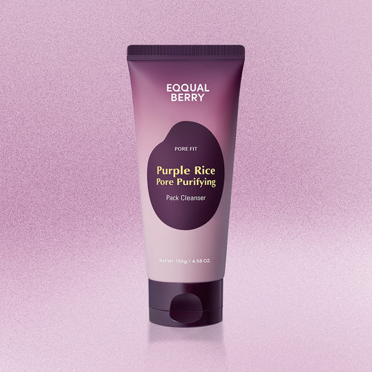 Eqqualberry Purple Rice Pore Cleanser 130g - Sheesha
