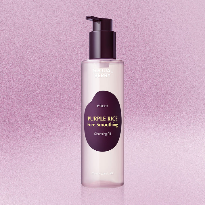 EQQUQL BERRY PURPLE RICE SMOOTHING CLEANSING OIL 200ML - sheesha