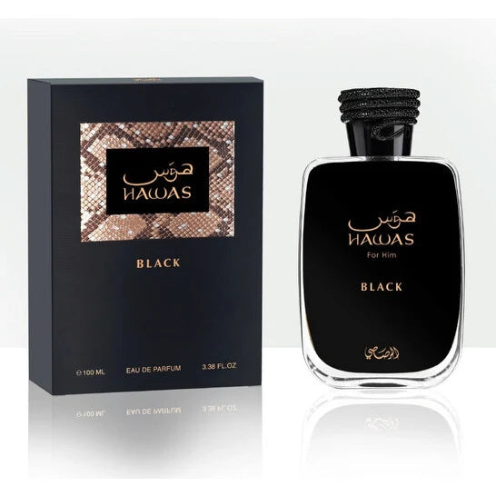 Rasasi Hawas Black EDP Perfume for Men