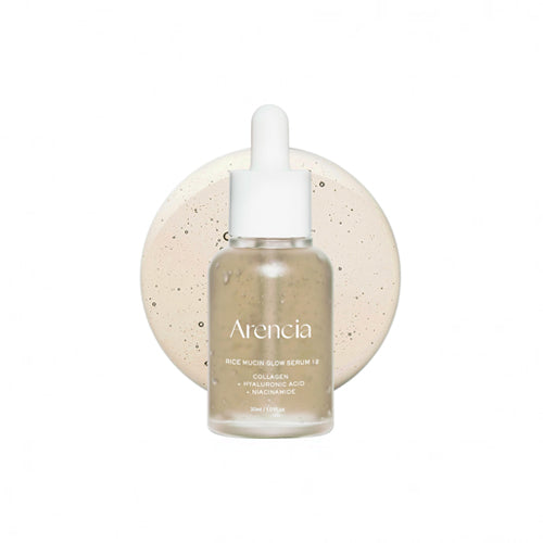 Arencia Rice Mucin Glow Face Serum 30ml - sheesha