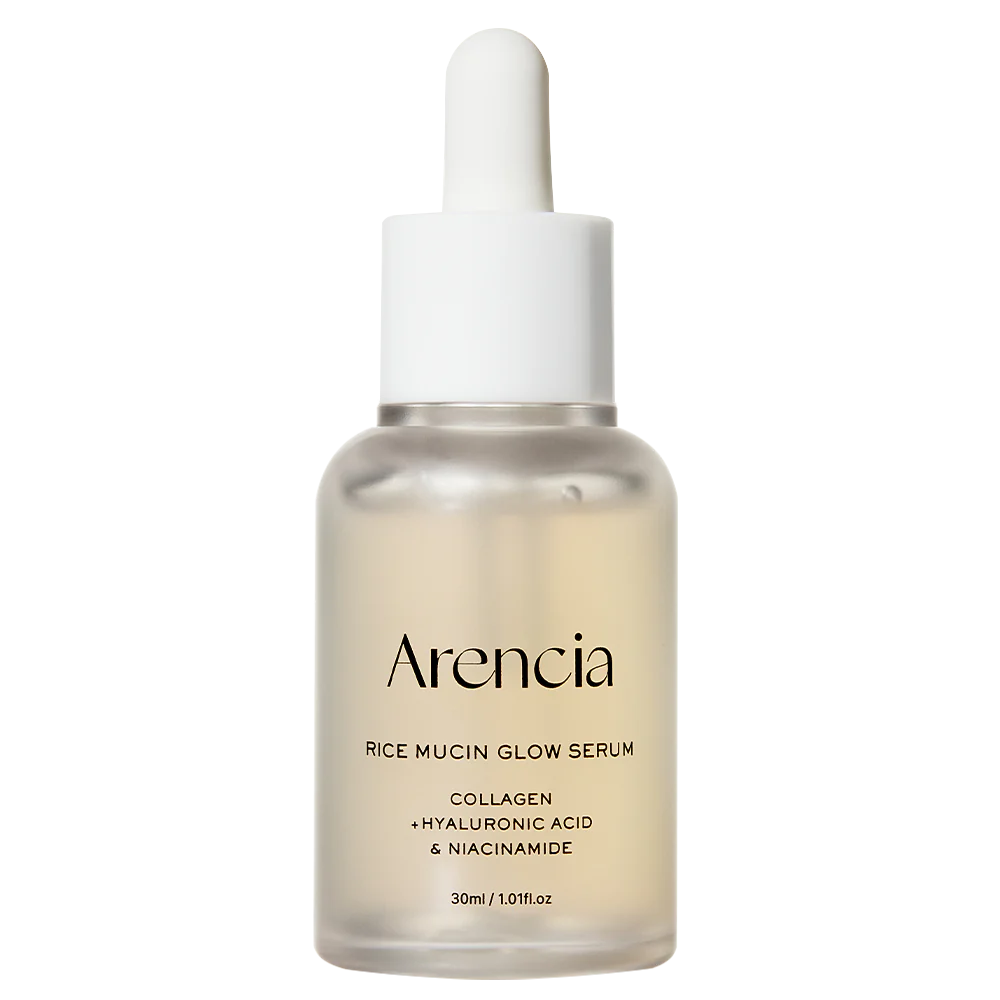 Arencia Rice Mucin Glow Face Serum 30ml - sheesha