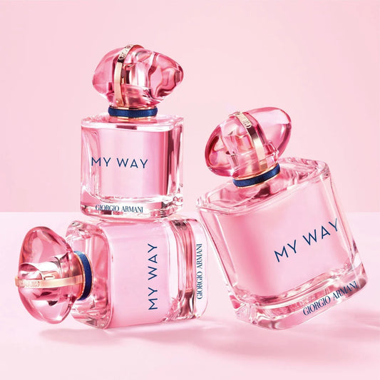Giorgio Armani My Way Nectar Eau de Parfum 7ml – Luxury Fruity Floral Perfume for Women Travel Size
