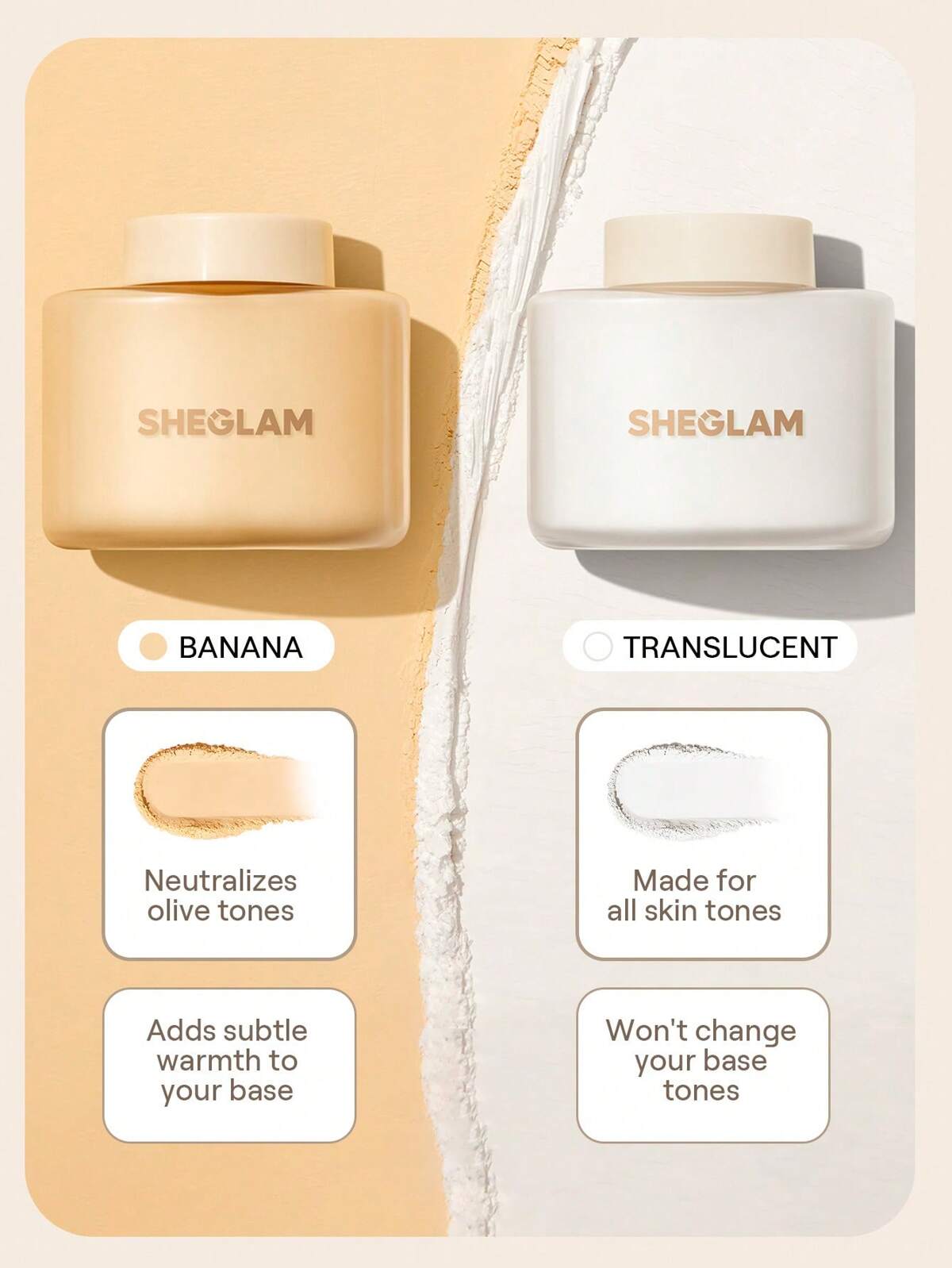 SHEGLAM Blur In A Bottle Face Loose Setting Powder - sheesha