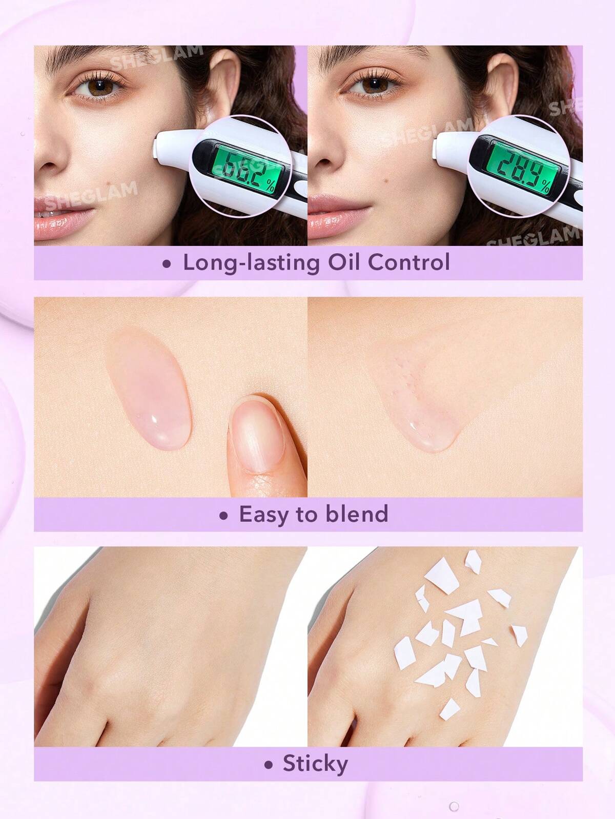 SHEGLAM Good Grip Hydrating Primer Blueberry 45Ml - sheesha