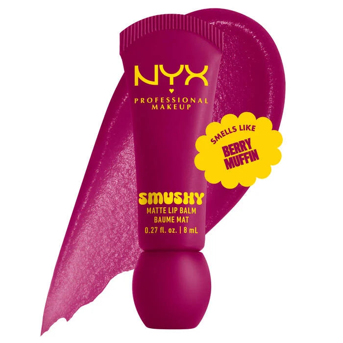 NYX Smushy Matte Lip Balm Shade Swatch - Sheesha