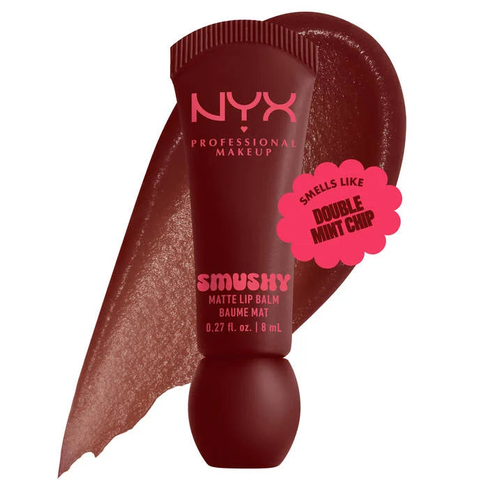 NYX Smushy Matte Lip Balm Shade Swatch - Sheesha