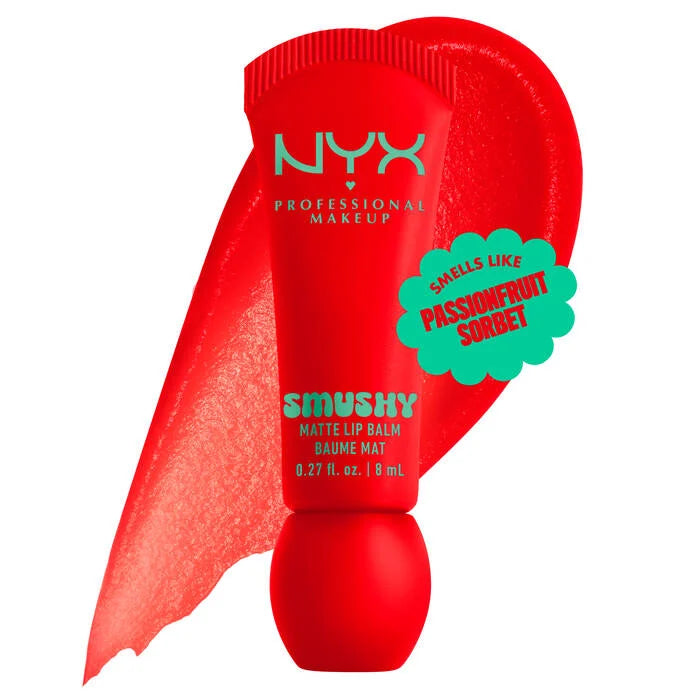 NYX Smushy Matte Lip Balm Shade Swatch - Sheesha