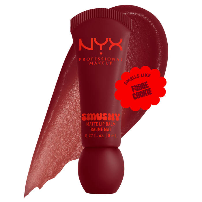 NYX Smushy Matte Lip Balm Shade Swatch - Sheesha