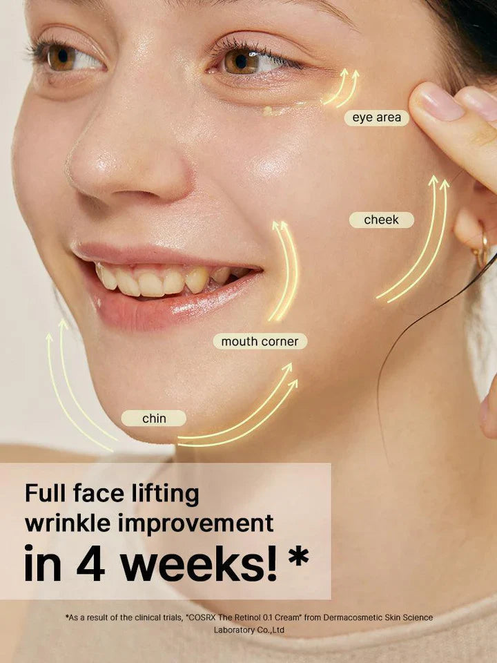 COSRX The Retinol 0.1 Super Vitamin E + Panthenol Cream 20ml - sheesha