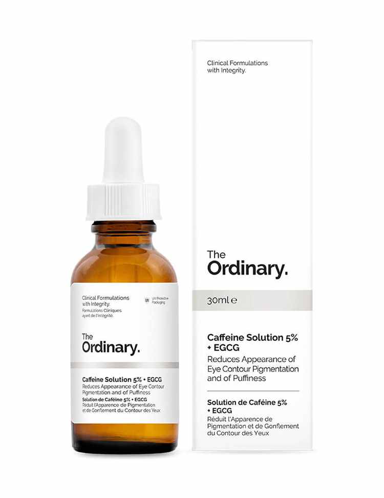 The Ordinary Caffeine Solution 5% + EGCG Face Serum 30ml - sheesha